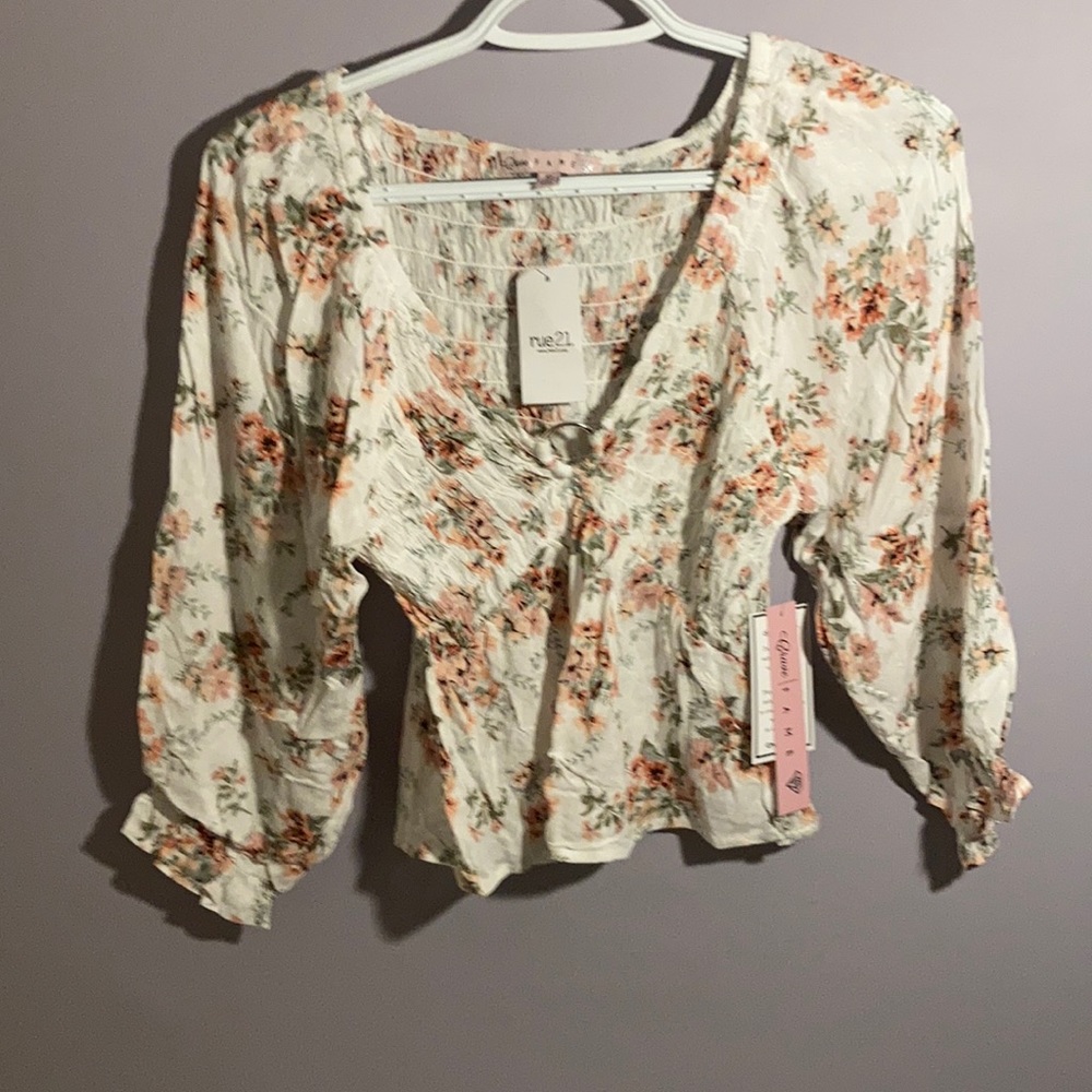 Rue 21 crave fame adorable dress shirt